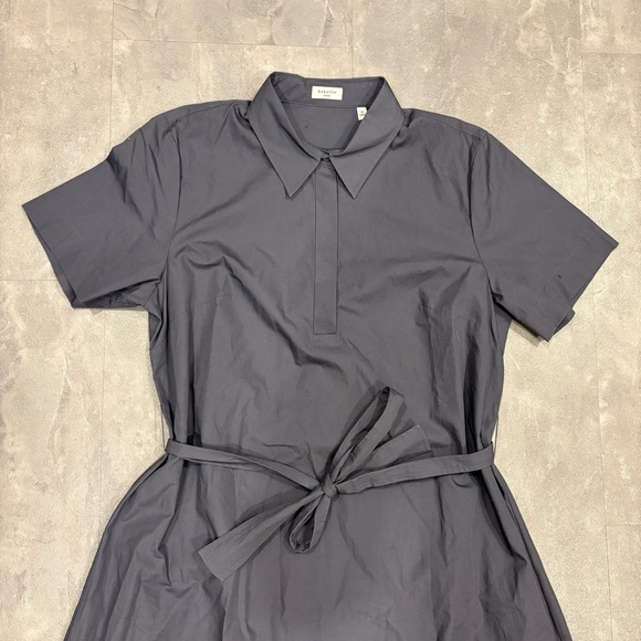 BABATON Aritzia Typist Poplin Cotton Midi Dress Size Medium NWT - Picture 4 of 13